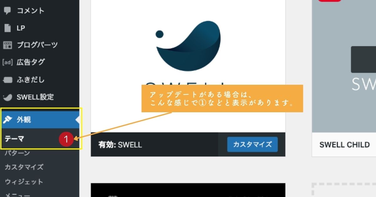 SWELLアップデート