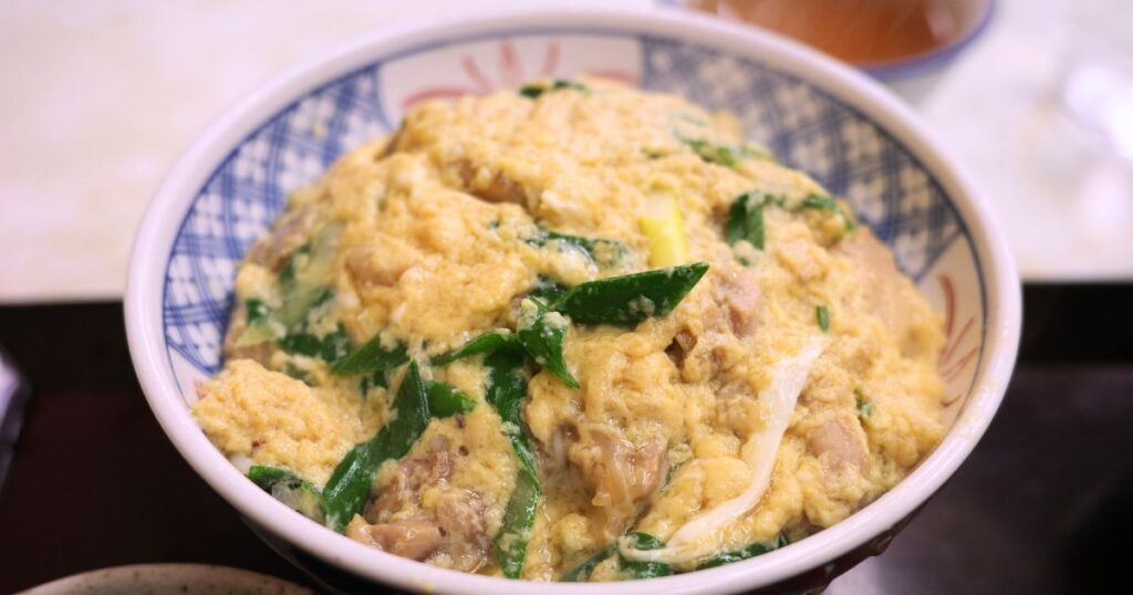 力餅食堂の親子丼