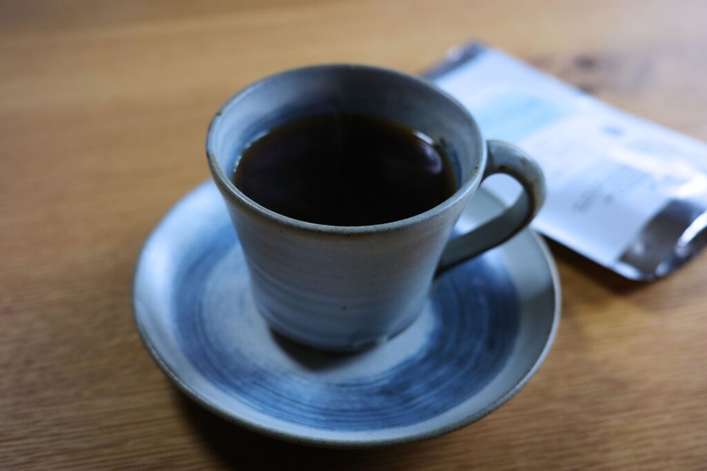 1杯のコーヒー