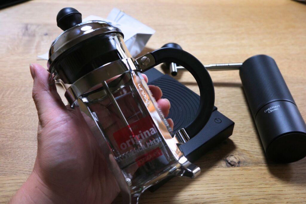 BODUM「CHAMBORD」とコーヒー用具