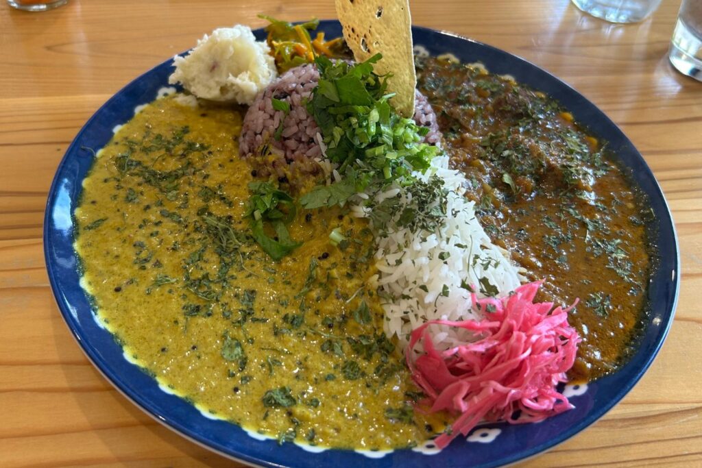 2種がけスパイスカレー