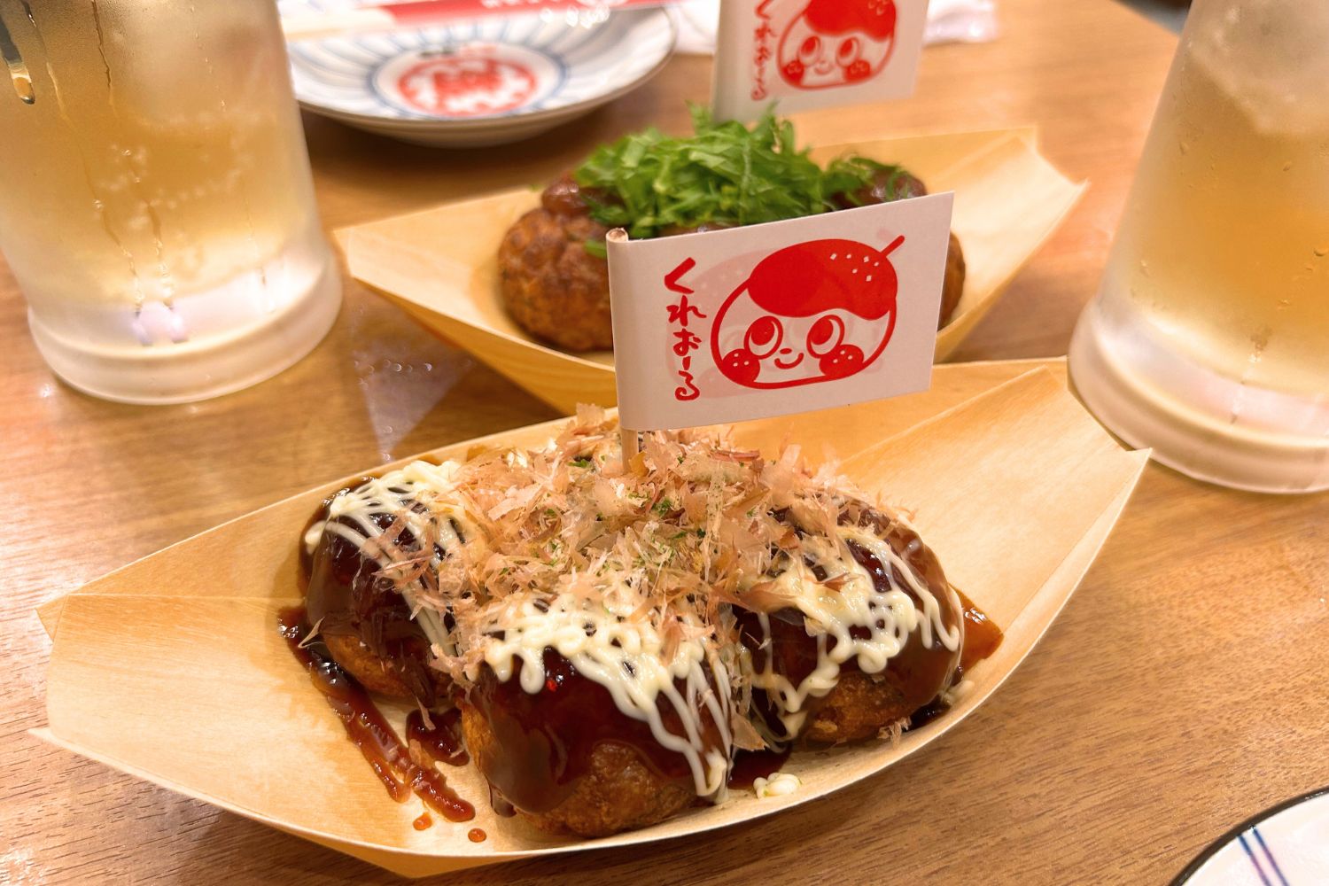 【大阪グルメ⑥】たこ酒場 くれおーるのたこ焼きたち