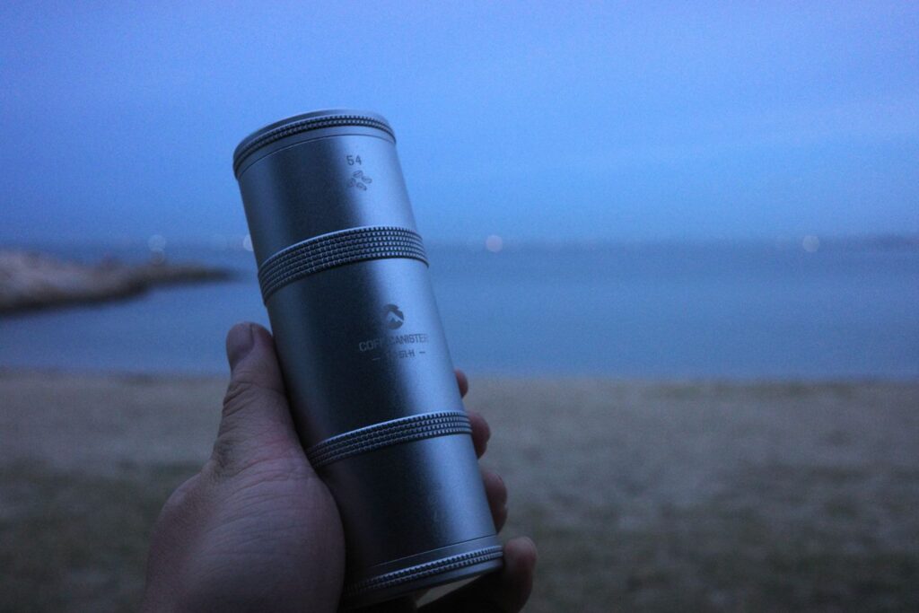 夕闇のキャンピングムーン「コーヒーキャニスターCC-51-H」
