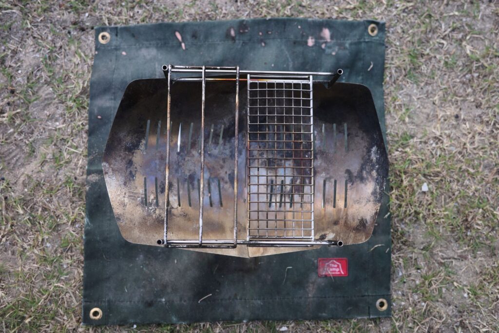 CAMPING MOON「SOLO-A4G」を上から見る