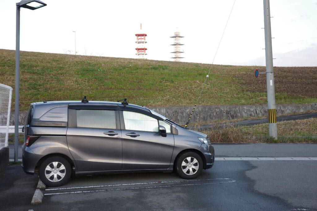 伏見力の湯で車中泊