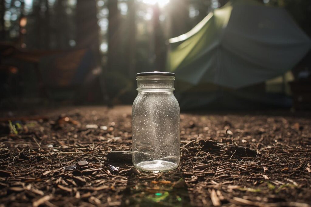 透明なコーヒーキャニスター