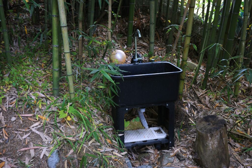 クラブ西宮サイト内の水道