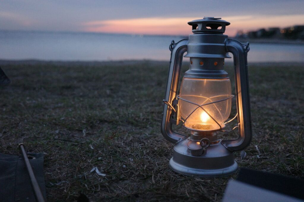 林崎松江海岸の夜