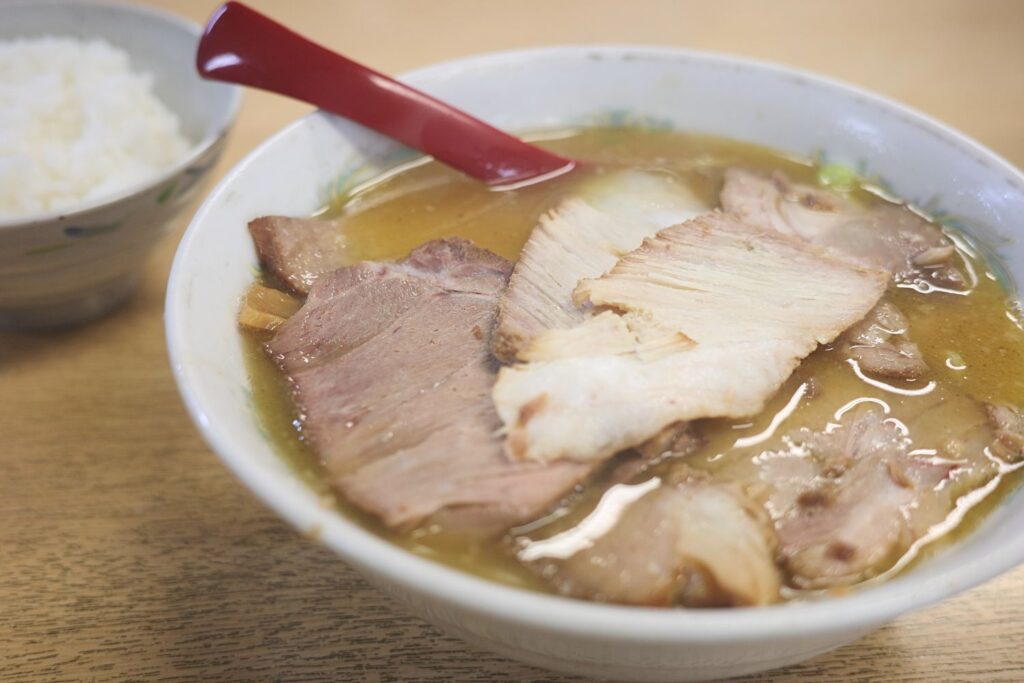 ほうれんそうのラーメン