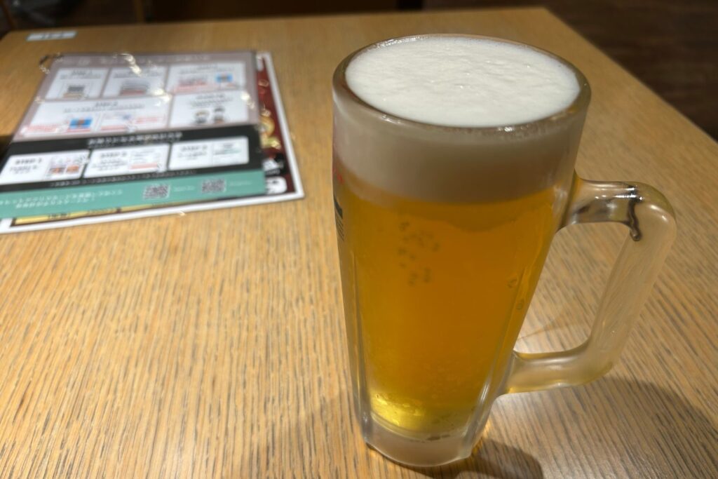 じねんと食堂ビール