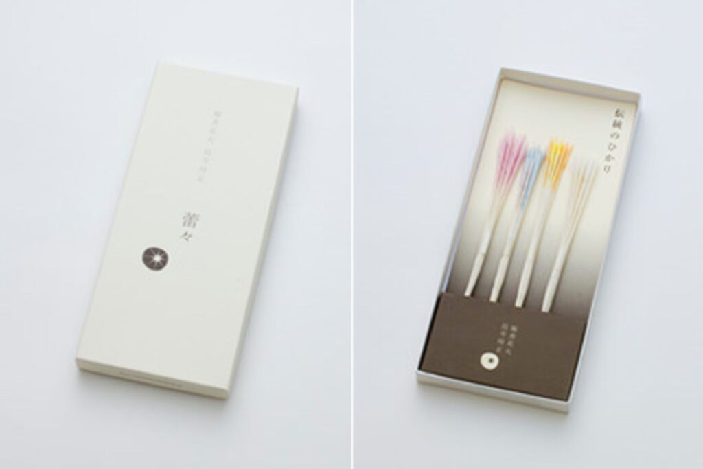 筒井時正玩具花火製造所「線香花火」