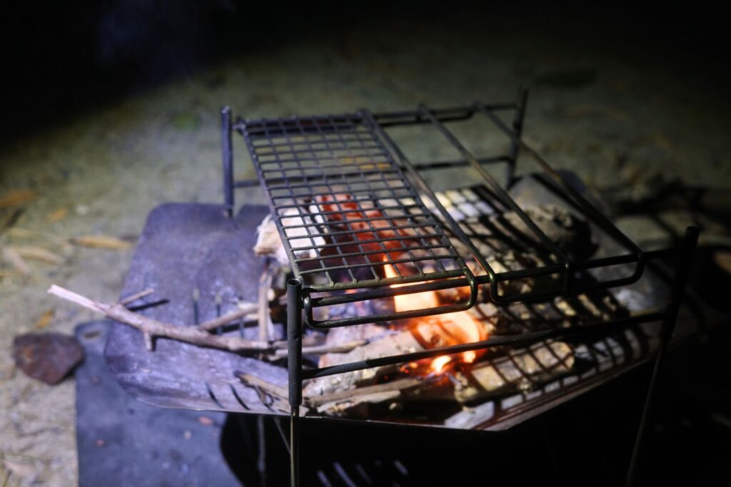 焚き火