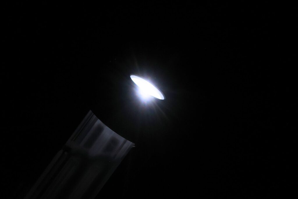 ZEN Camps「禅燈-幽玄」を手持ちライトとして使う