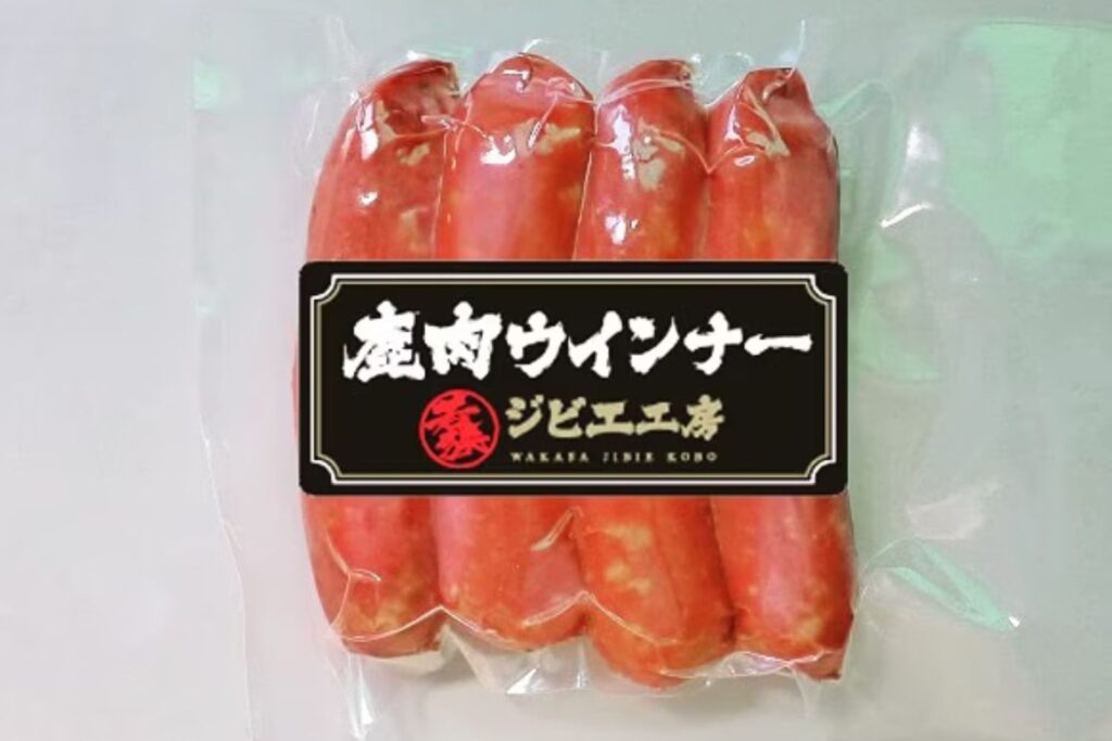 合同会社MOT「若狭鹿肉ウインナー」