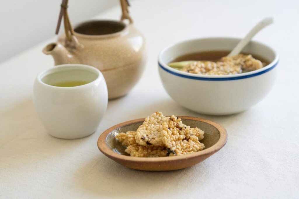 坂ノ途中「おこげせんべい（マッシュルーム入り）」