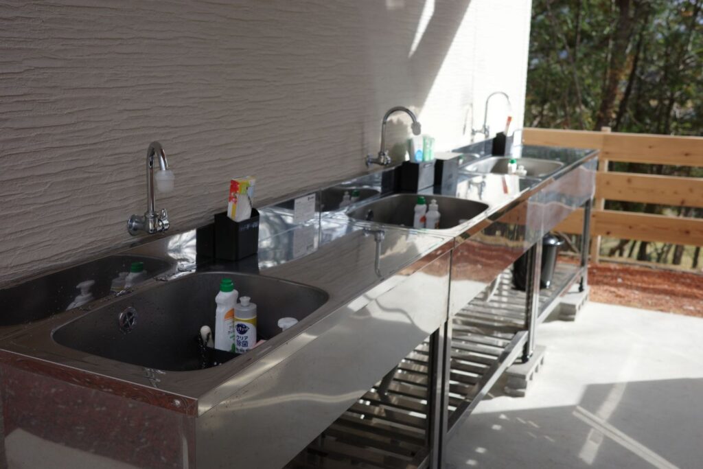 やはずの森倶楽部炊事棟