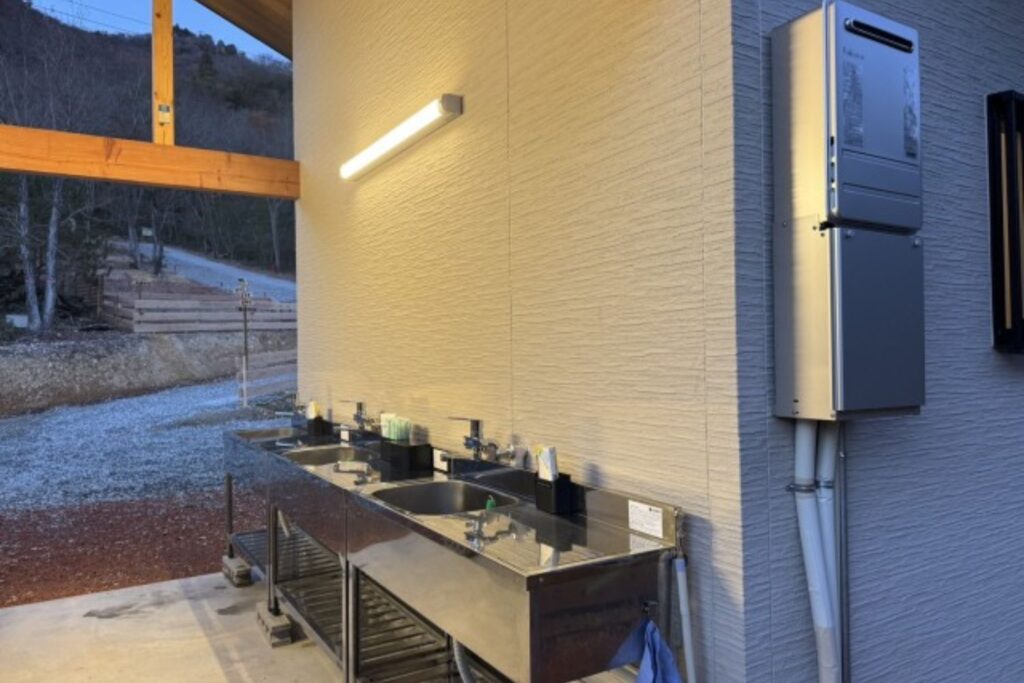 やはずの森倶楽部給湯器