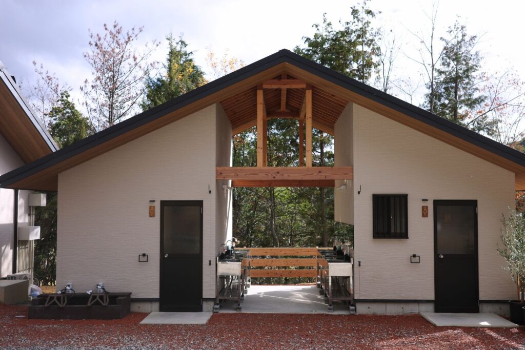 やはずの森倶楽部炊事棟