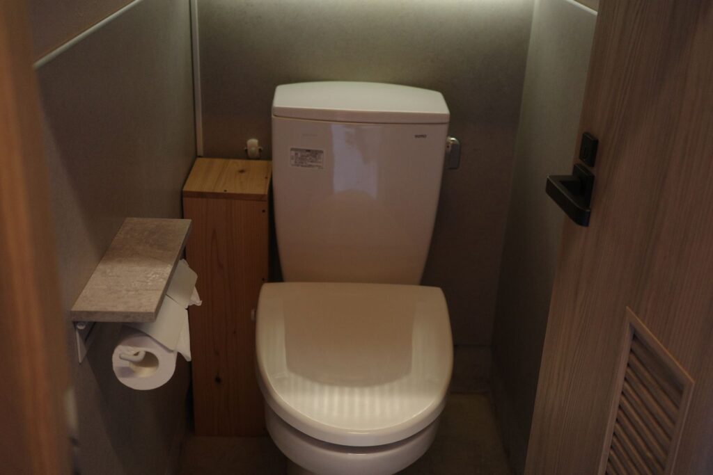 やはずの森倶楽部のトイレ