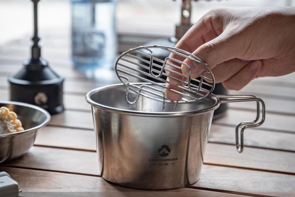 キャンピングムーン「深型シェラカップ用底網」