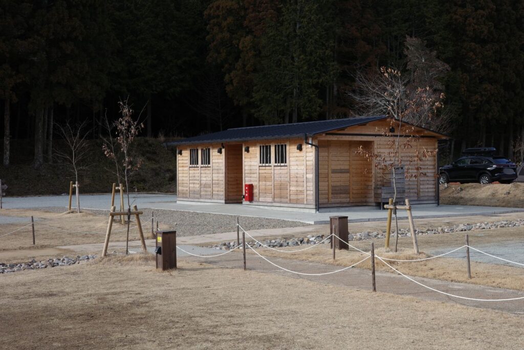 ユニトピアささやまキャンプ&ビレッジのトイレ