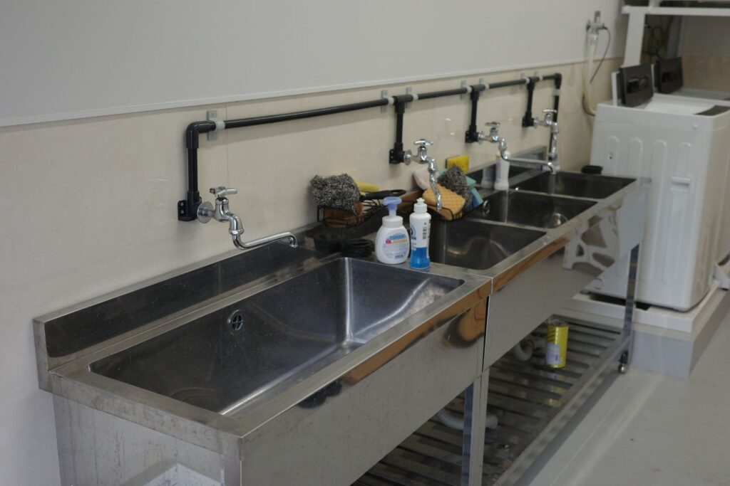 StandOut KYOTOの洗い場