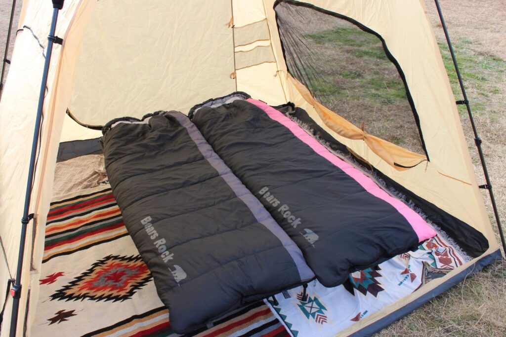 2種のベアーズロック寝袋