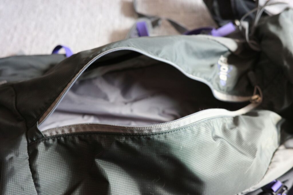 バーグハウス「BIOFLEX LIGHT」の外ポケット