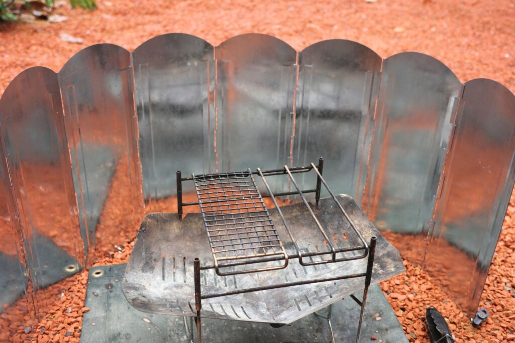 CAMP GREEB「ウインドスクリーン40cm片面ブラック」