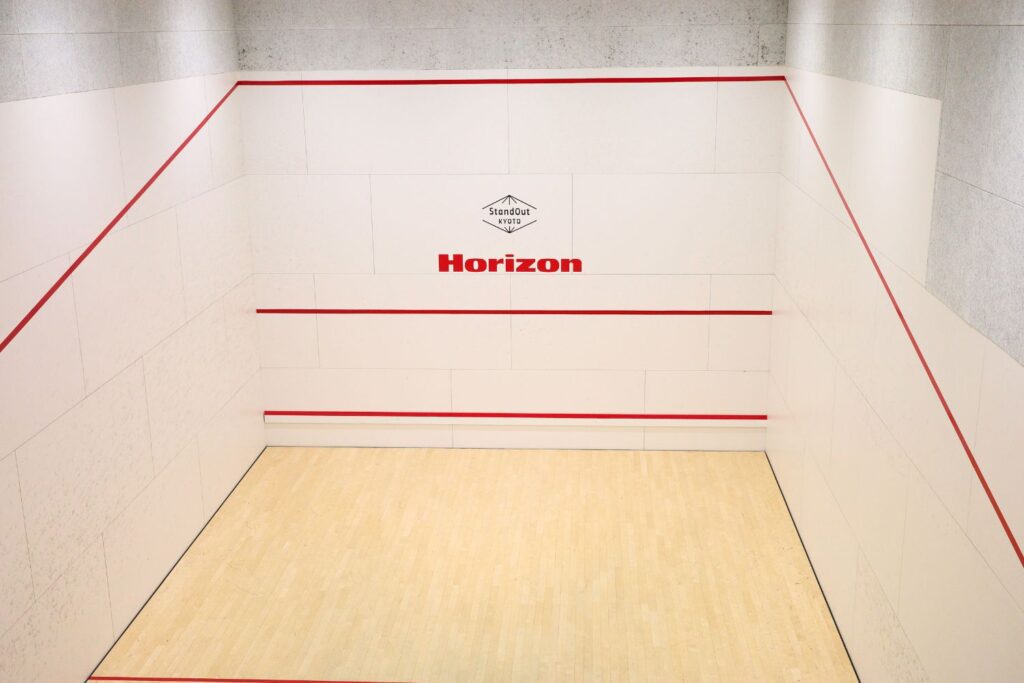 StandOut KYOTOのスカッシュコート