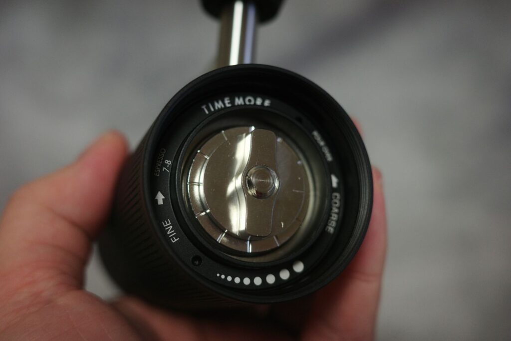 タイムモア「C3S Pro」粒度調整