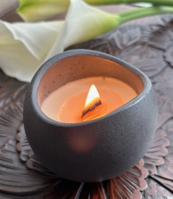 ジェスモナイトウッドウィックキャンドル