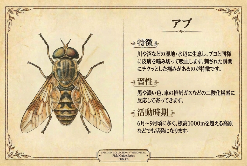 アブのプロフィール