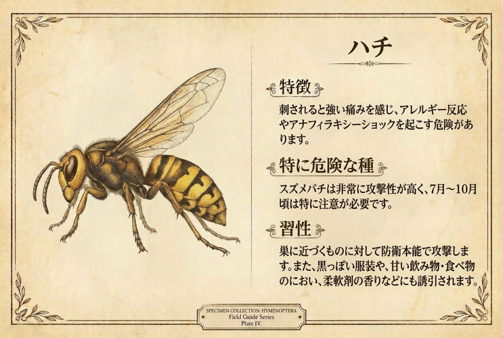 ハチのプロフィール