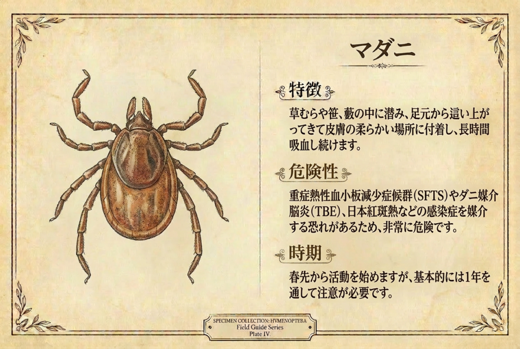 マダニのプロフィール