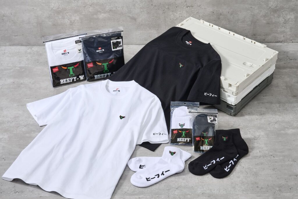 Hanes×セブンイレブン「BEEFY-T クルーネックTシャツ」