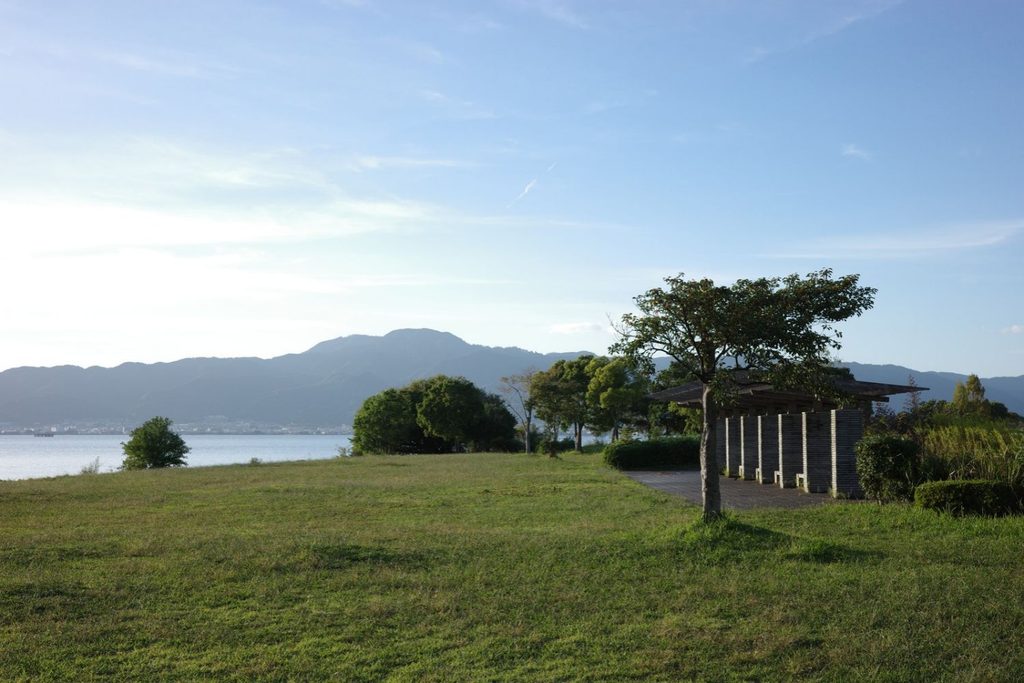 湖岸緑地「北山田1」の全景